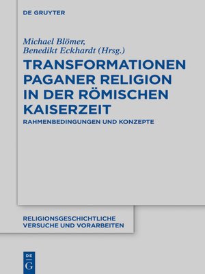 cover image of Transformationen paganer Religion in der römischen Kaiserzeit